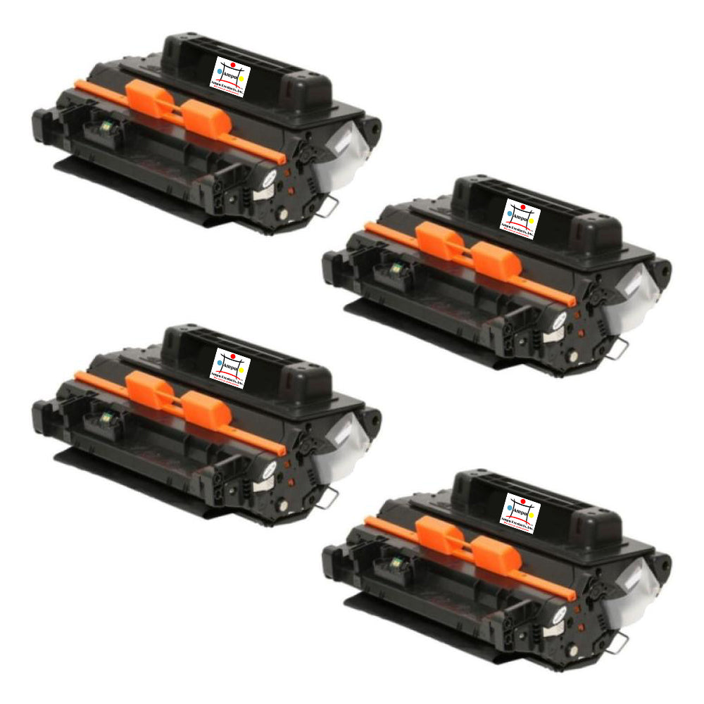 Ampuproducts Compatible Toner Cartridge Replacement for HP CE390A (90A) Black (10K YLD) 4-Pack