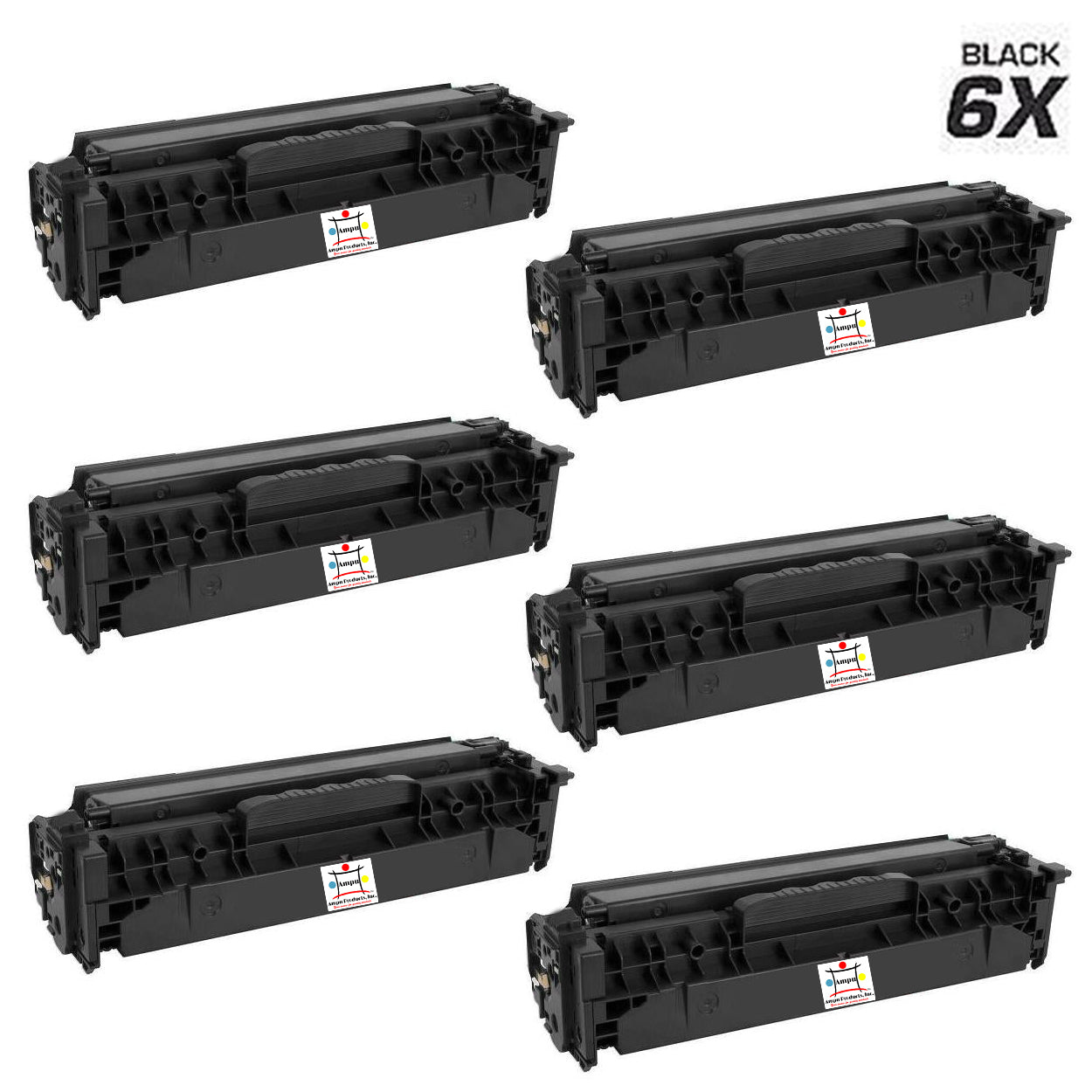 HP CE410X (COMPATIBLE) 6 PACK