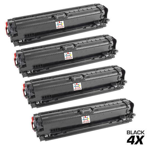 HP CE740A (COMPATIBLE) 4 PACK