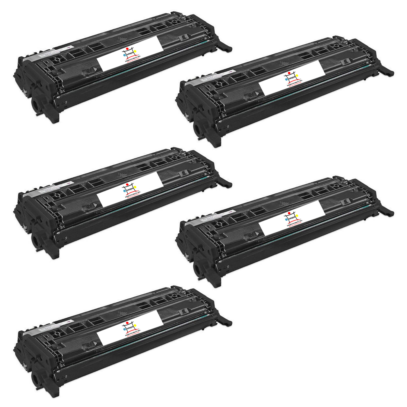 Ampuproducts Compatible Toner Cartridge Replacement for HP Q6000A (COMPATIBLE) 5 PACK