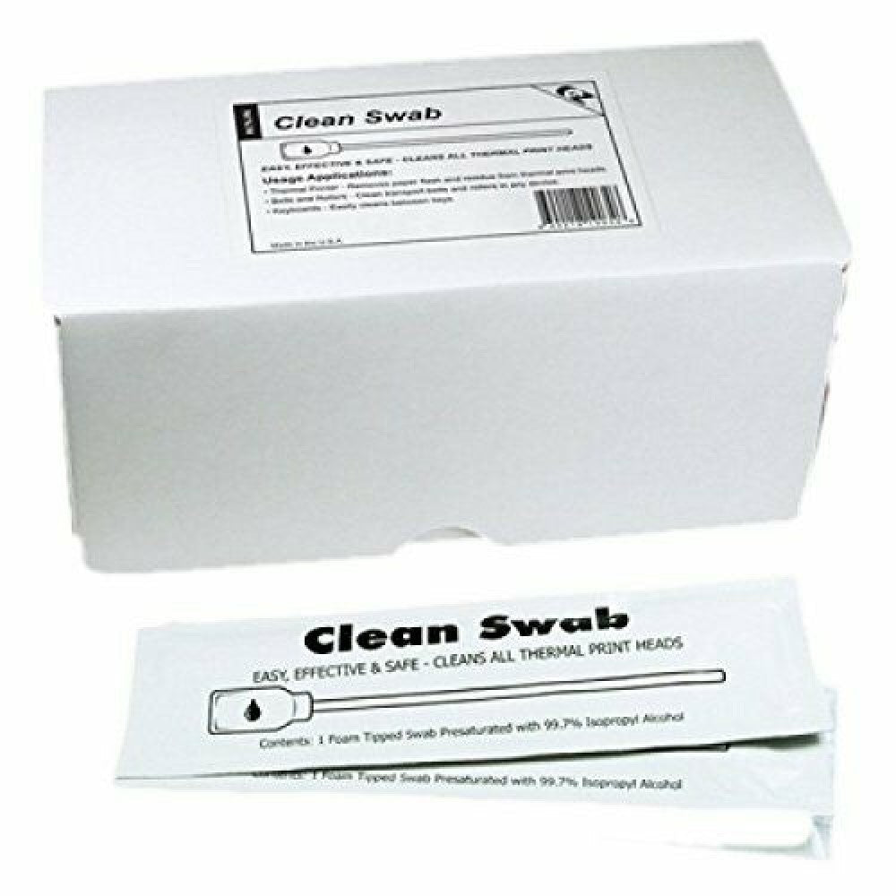 KICS6T50 KICTEAM 6IN ELECTRONICS FOAM CLEANING SWABS-50p