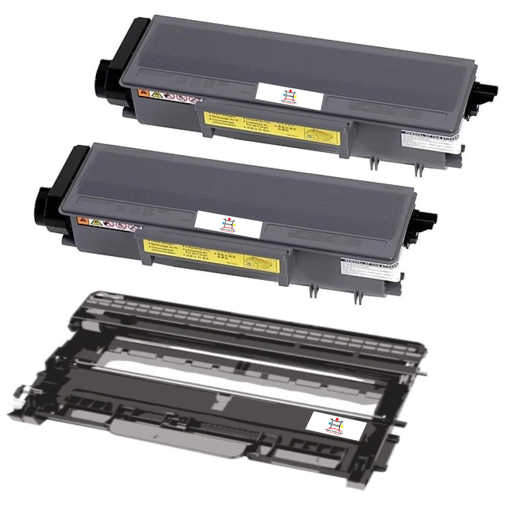 Ampuproducts Compatible Drum Unit Replacement For KONICA MINOLTA TNP24/DRP01 3 PACK TONER CARTRIDGE/DRUM UNIT
