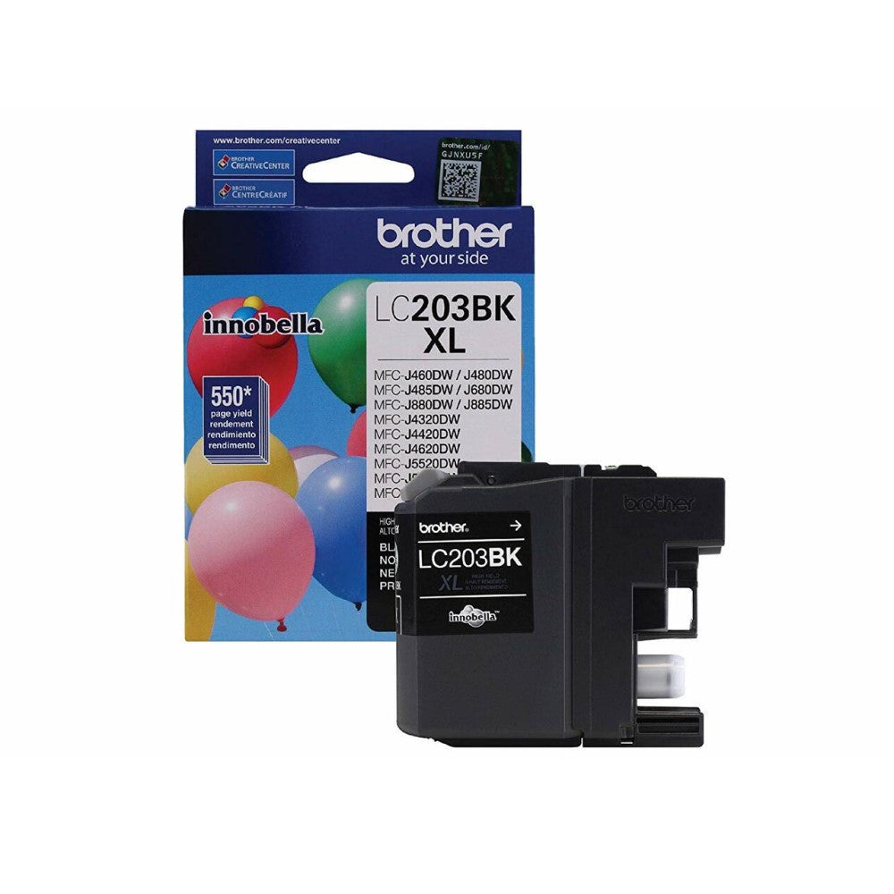 GENUINE BROTHER LC203BK INK CARTRIDGE