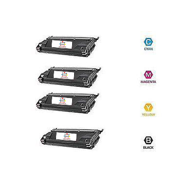 LEXMARK 1) C734A1KG, 1) C734A1CG, 1) C734A1MG, 1) C734A1YG (COMPATIBLE) 4 PACK