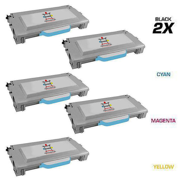 LEXMARK 2) 15W0903,1) 15W0900, 1) 15W0901, 1) 15W0902  (COMPATIBLE) 5 PACK