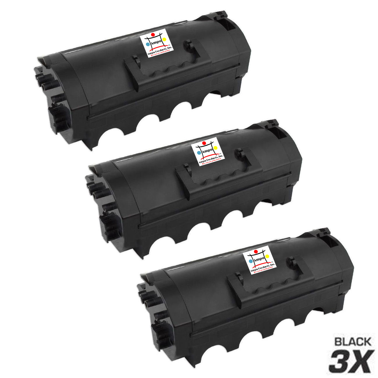 LEXMARK 62D1X00 (COMPATIBLE) 3 PACK