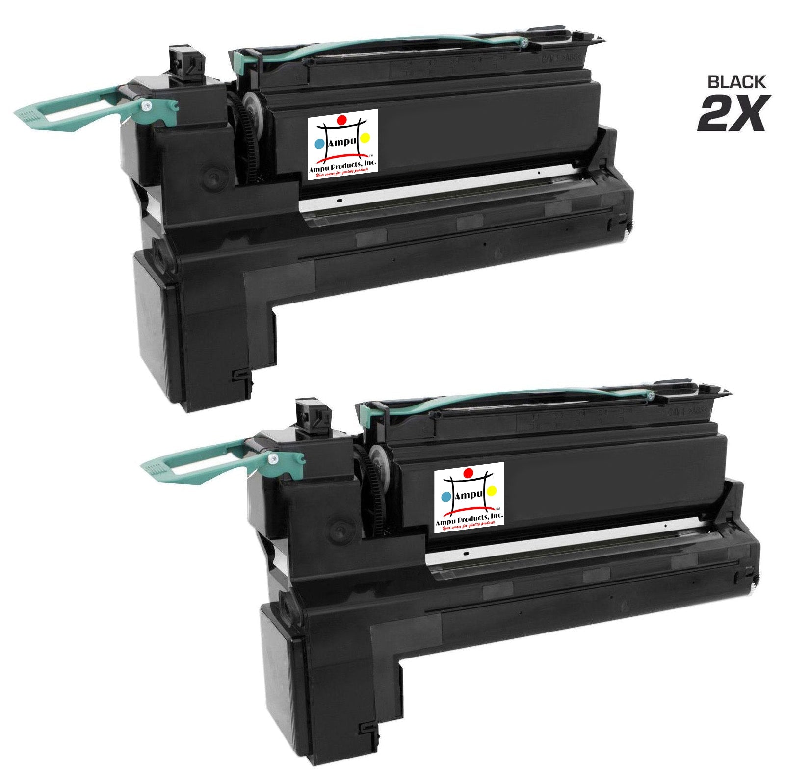 LEXMARK X792X1KG (COMPATIBLE) 2 PACK