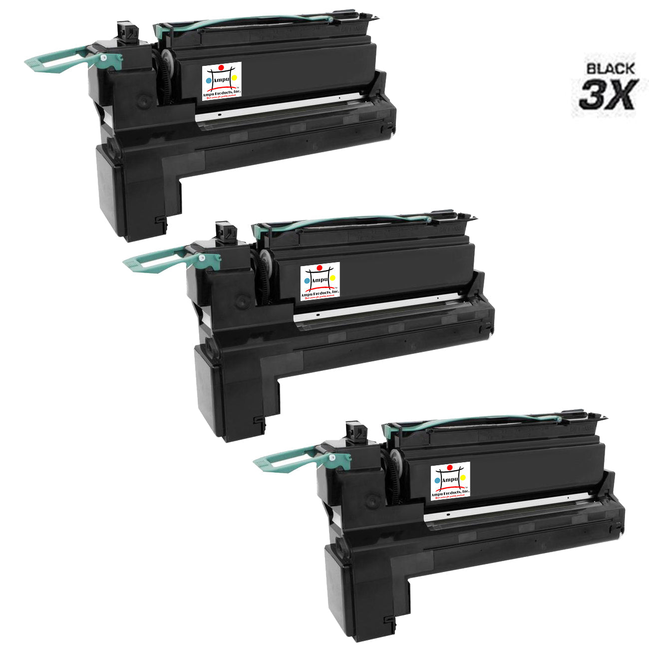 LEXMARK X792X1KG (COMPATIBLE) 3 PACK