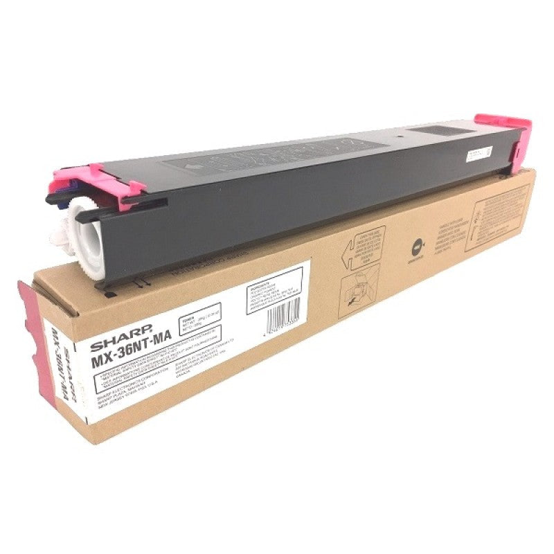 GENUINE SHARP MX36NTMA MAGENTA TONER CARTRIDGE