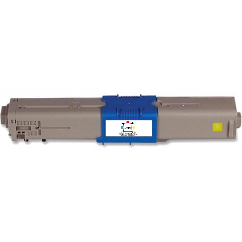 Compatible Toner Cartridge Replacement For OKIDATA 44469701 (C17) Yellow (3K YLD)