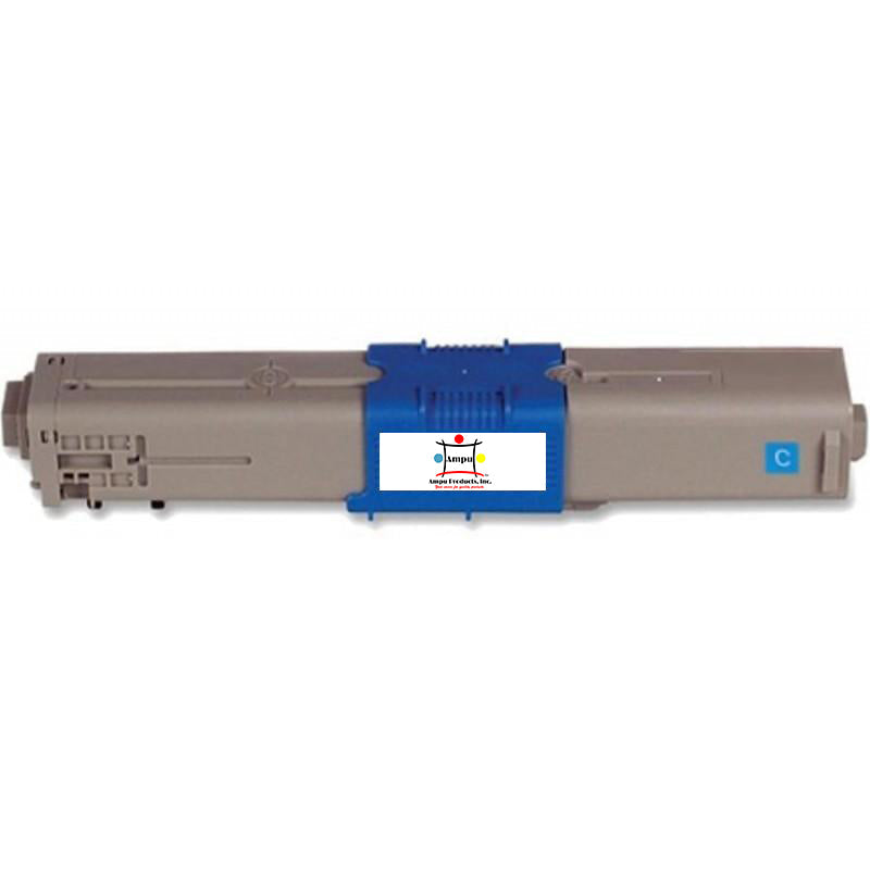 Compatible Toner Cartridge Replacement For OKIDATA 44469703 (C17) Cyan (3K YLD)