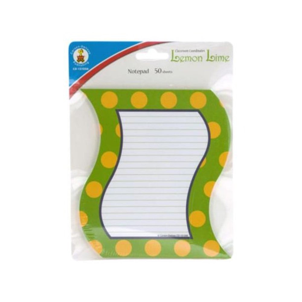 OP829 Lemon Lime Notepad