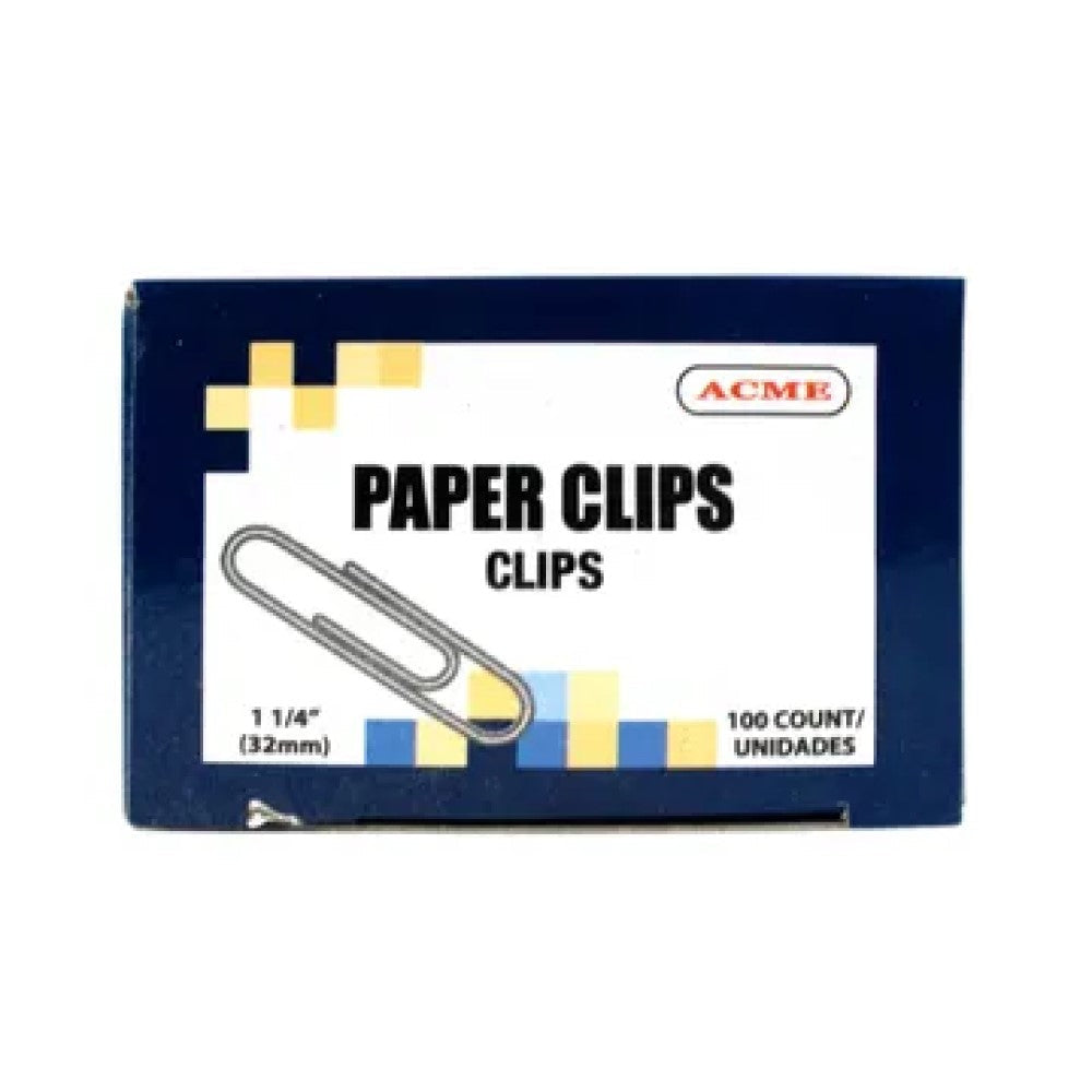 OP907 1.25" Paper Clips 100 Count