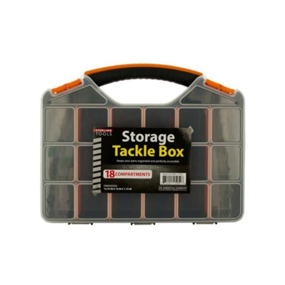 OT021 Storage Tackle Box with 18 Compartments