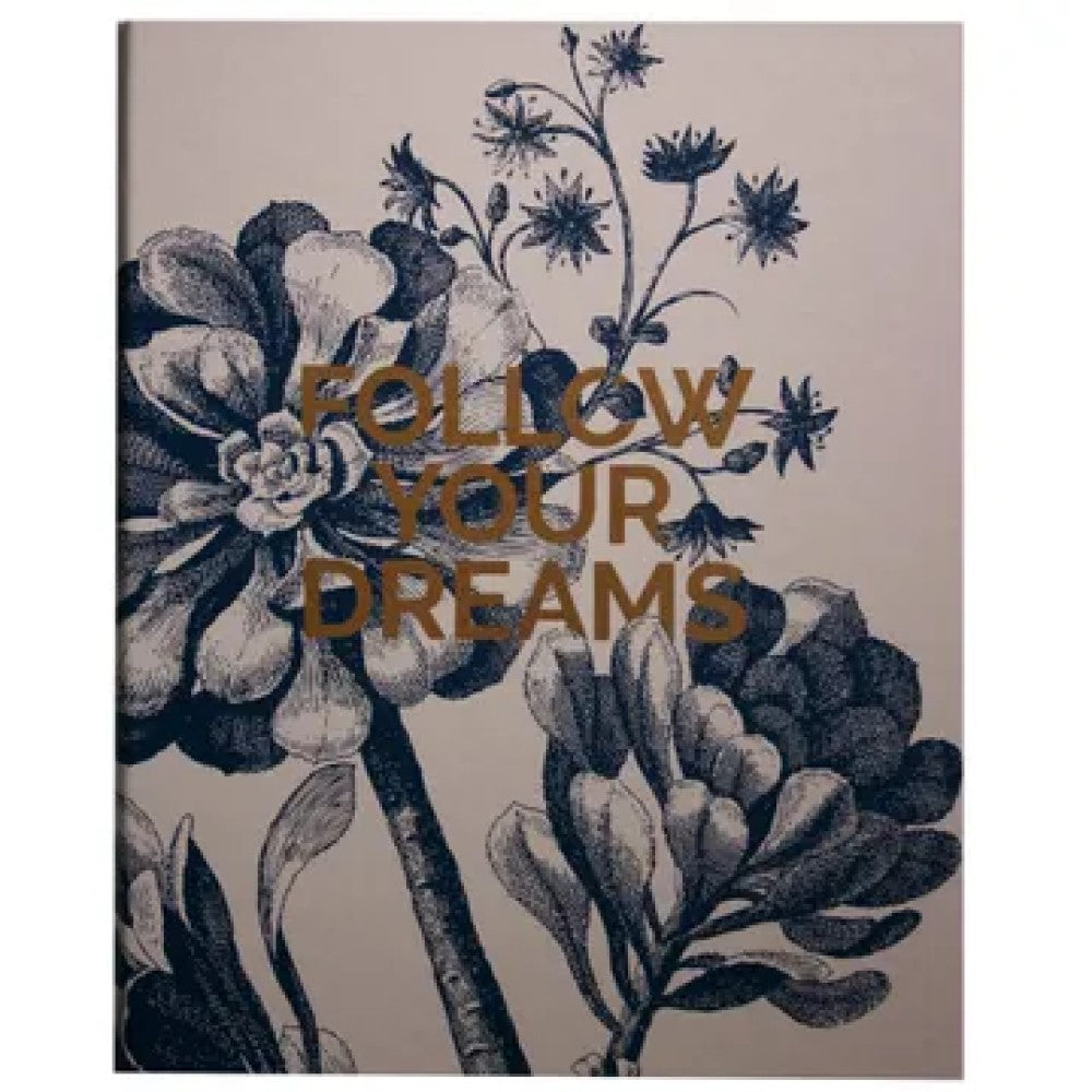 pc909 small floral three ring binder