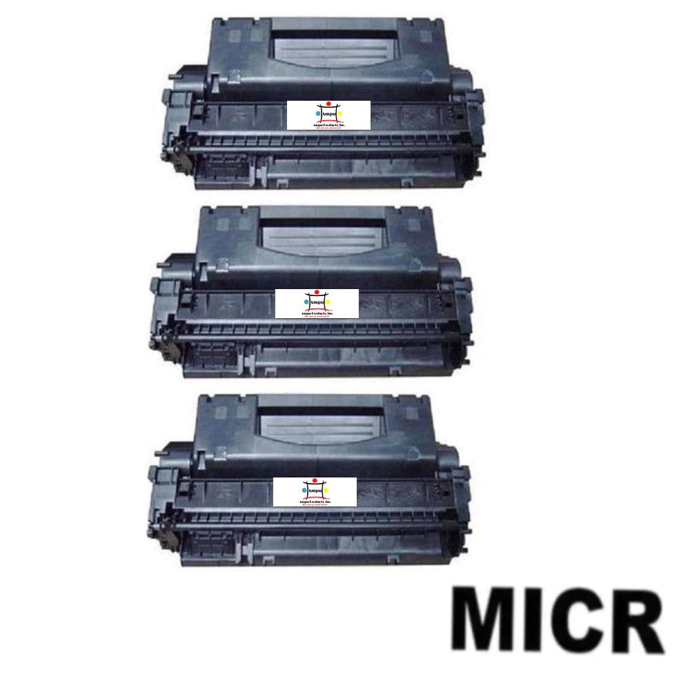 Ampuproducts Compatible Toner Cartridge Replacement for HP Q5949X (49X) High Yield Black (6K YLD) 3-Pack (W/Micr)