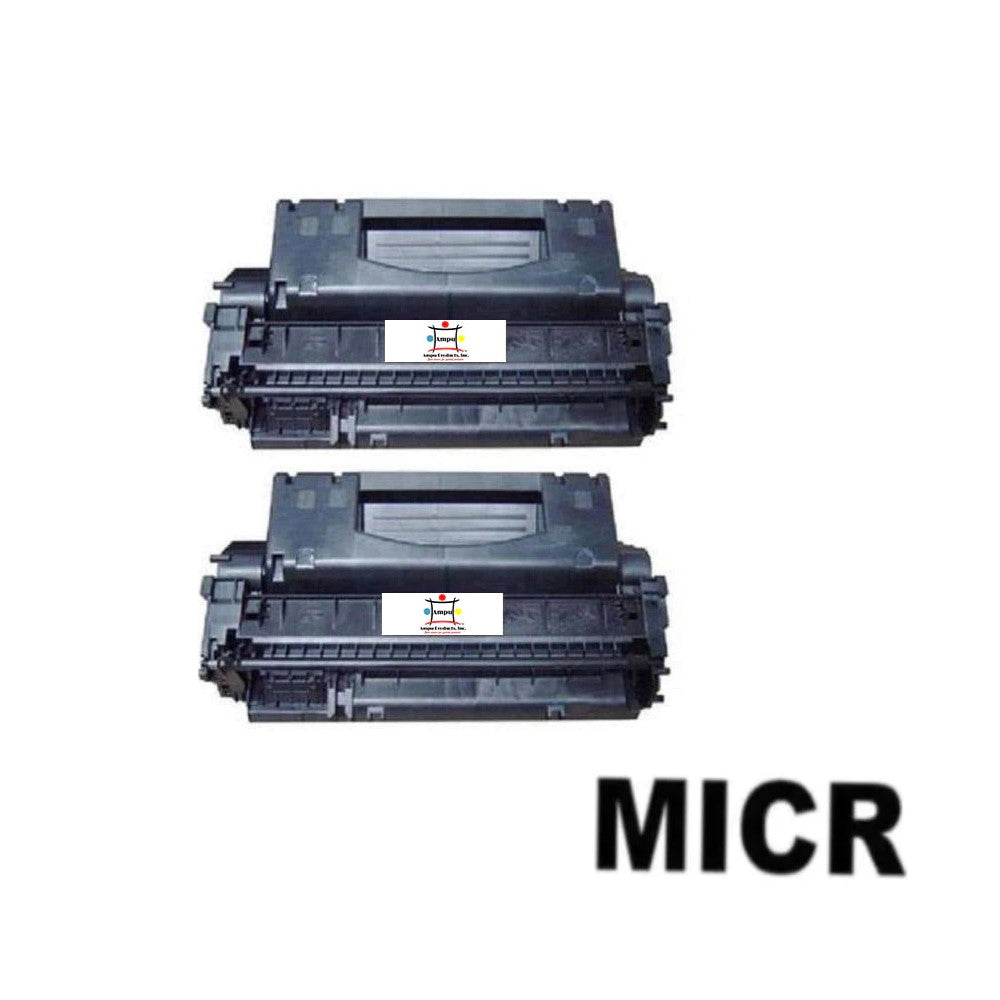 Ampuproducts Compatible Toner Cartridge Replacement for HP Q5949X (49X) High Yield Black (6K YLD) 2-Pack (W/Micr)