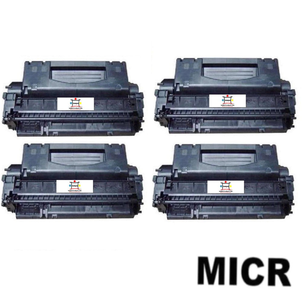 Ampuproducts Compatible Toner Cartridge Replacement for HP Q5949X (49X) High Yield Black (6K YLD) 4-Pack (W/Micr)