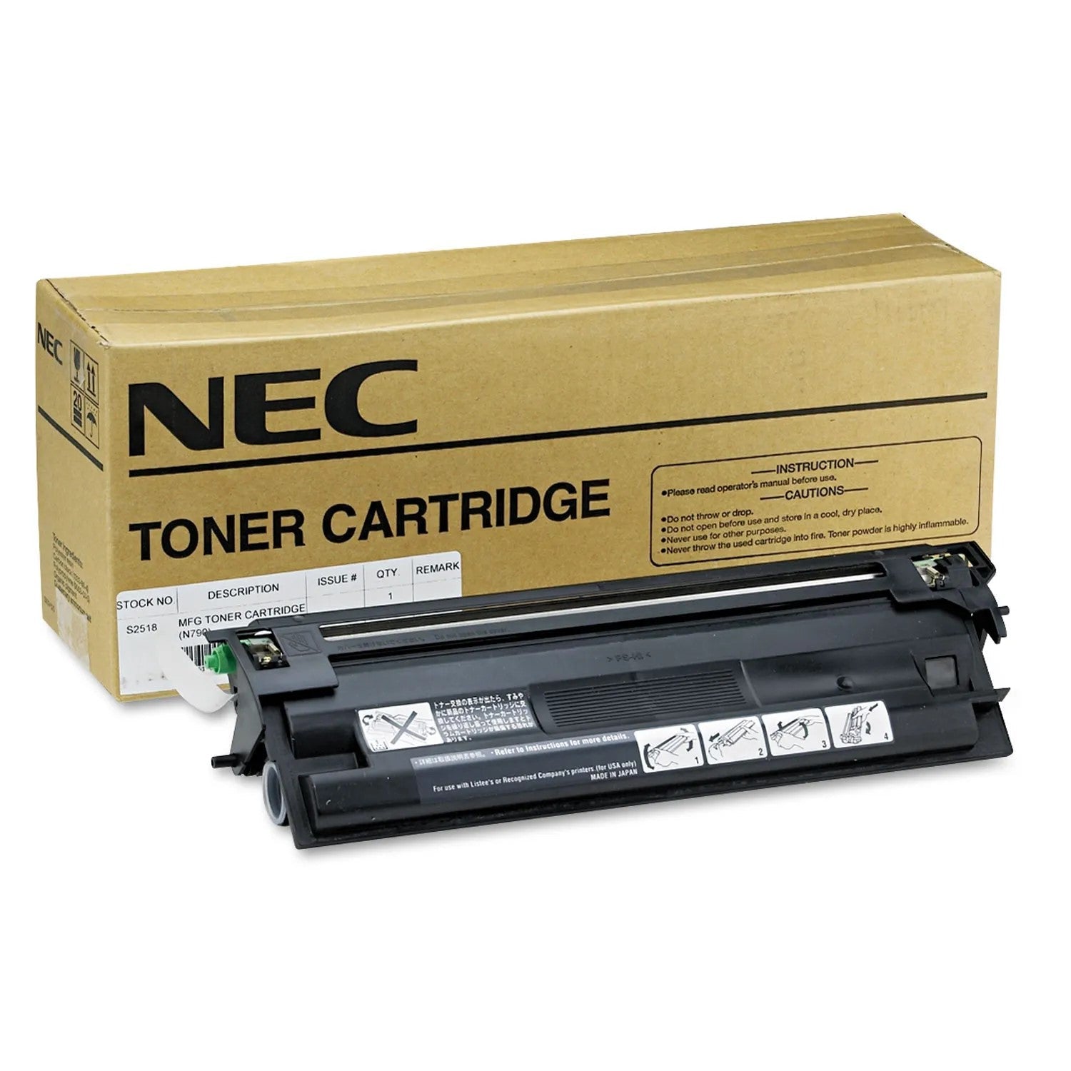 GENUINE NEC S2518 TONER CARTRIDGE