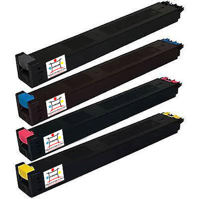 SHARP 1) MX36NTBA 1) MX36NTCA/ 1) MX36NTYA/ 1) MX36NTMA (COMPATIBLE) 4 PACK