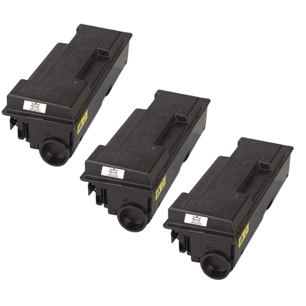 Ampuproducts Compatible Toner Cartridge Replacement for Copystar TK-330 (TK-332) Black (3-Pack)