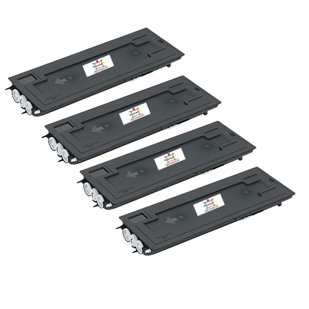 Ampuproducts Compatible Toner Cartridge Replacement for Copystar 370AM010; 370AM011; 370AM016 (TK-411) Black (4-Pack)