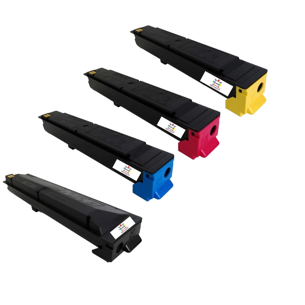 Ampuproducts Compatible Toner Cartridge Replacement for Copystar 1T02R40US0; 1T02R4CUS0; 1T02R4BUS0; 1T02R4AUS0 (TK-5197K; TK-5197C; TK-5197M; TK-5197Y) Black; Cyan; Magenta; Yellow (4-Pack)