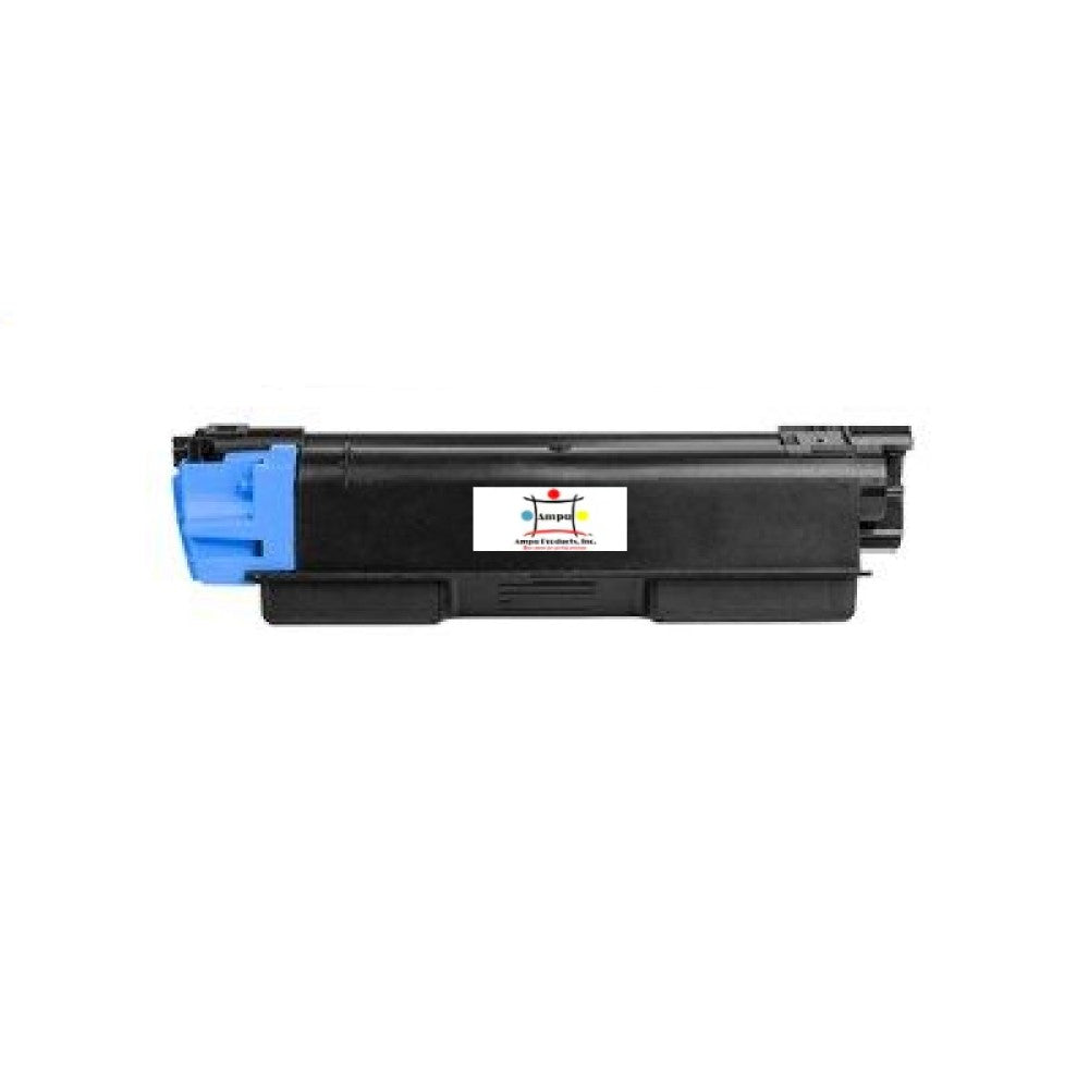 Ampuproducts Compatible Toner Cartridge Replacement for Copystar 1T02R5CUS0 (TK-5207C) Cyan (12K YLD)