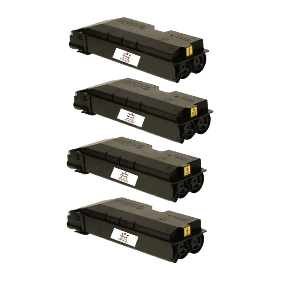 Ampuproducts Compatible Toner Cartridge Replacement for Copystar TK6307K (TK-6307K) Black (4-Pack)