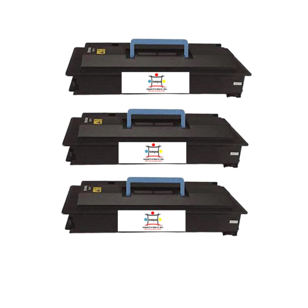 Ampuproducts Compatible Toner Cartridge Replacement for Copystar 1T02GROUSO (TK717; TK-717) Black (3-Pack)