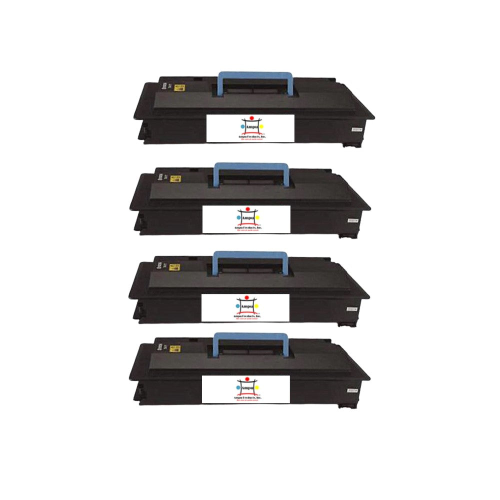 Ampuproducts Compatible Toner Cartridge Replacement for Copystar 1T02GROUSO (TK717; TK-717) Black (4-Pack)