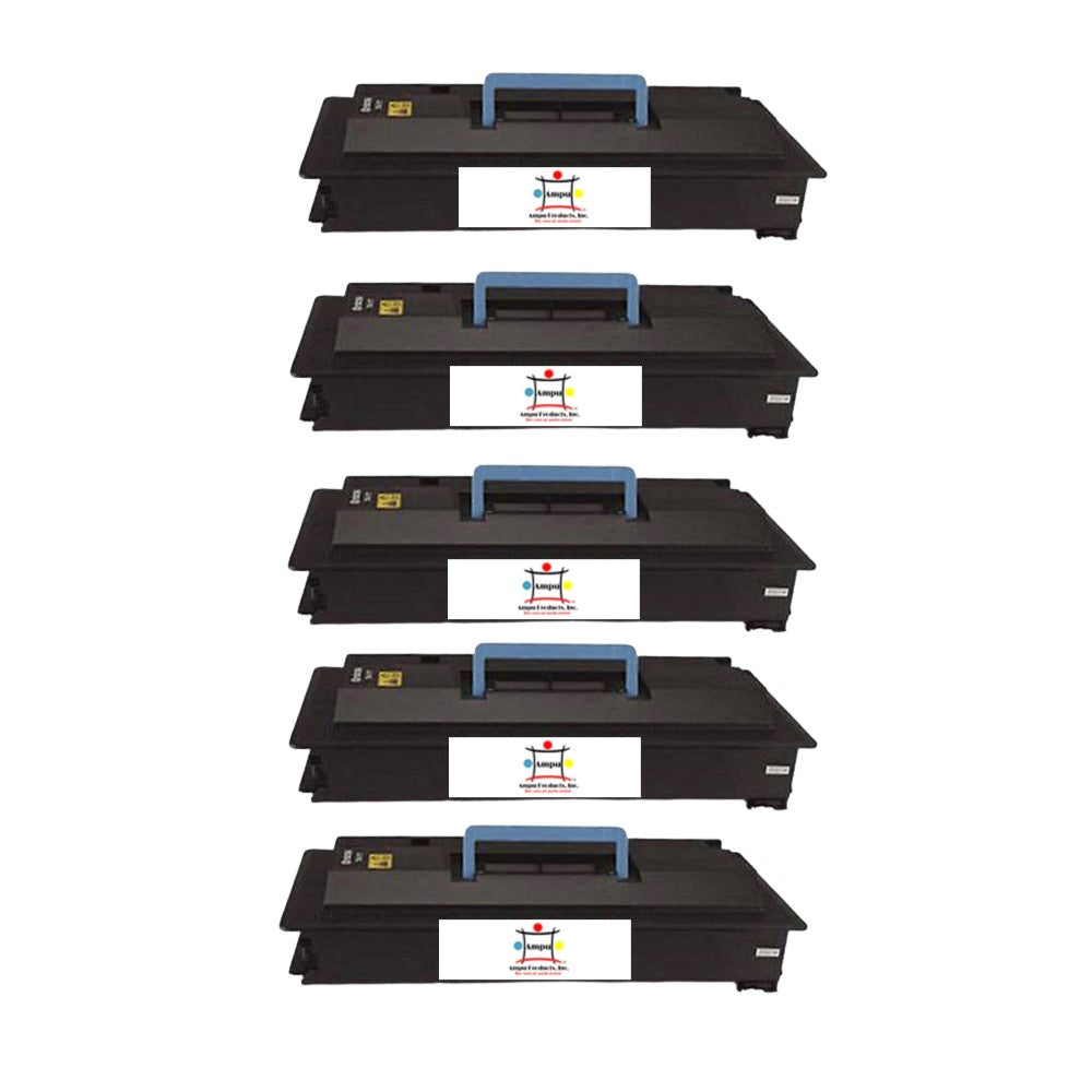 Ampuproducts Compatible Toner Cartridge Replacement for Copystar 1T02GROUSO (TK717; TK-717) Black (5-Pack)