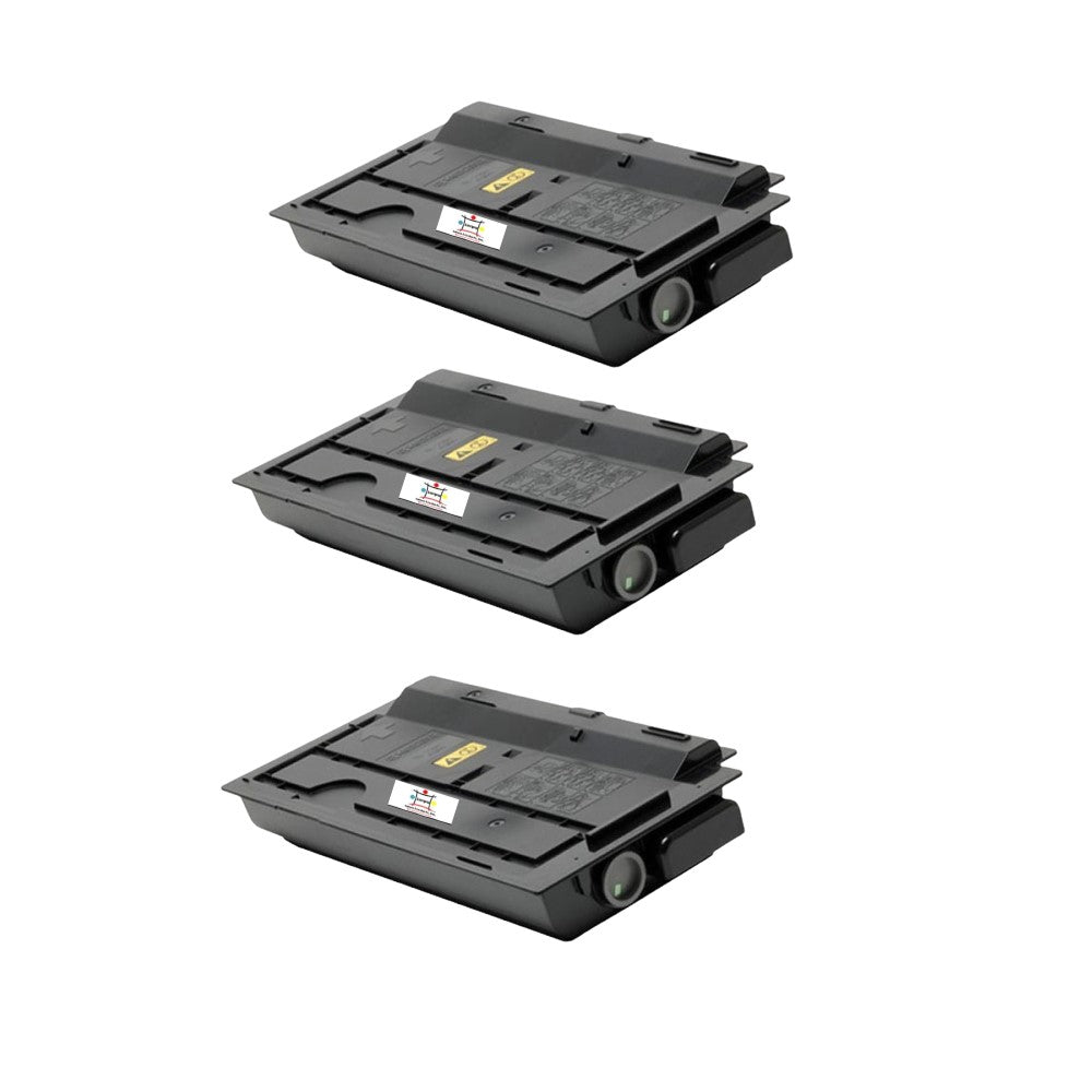 Ampuproducts Compatible Toner Cartridge Replacement for Copystar TK7227 (TK-7227) Black (3-Pack)
