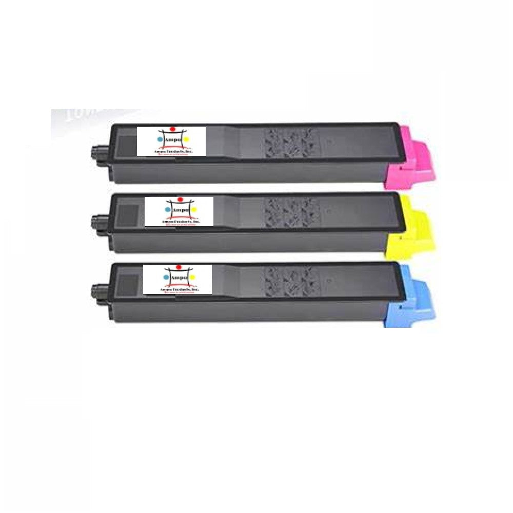 Ampuproducts Compatible Toner Cartridge Replacement for Copystar TK8317C; TK8317M; TK8317Y (TK-8317C; TK-8317Y; TK-8317M) Cyan, Magenta, Yellow (3-Pack)