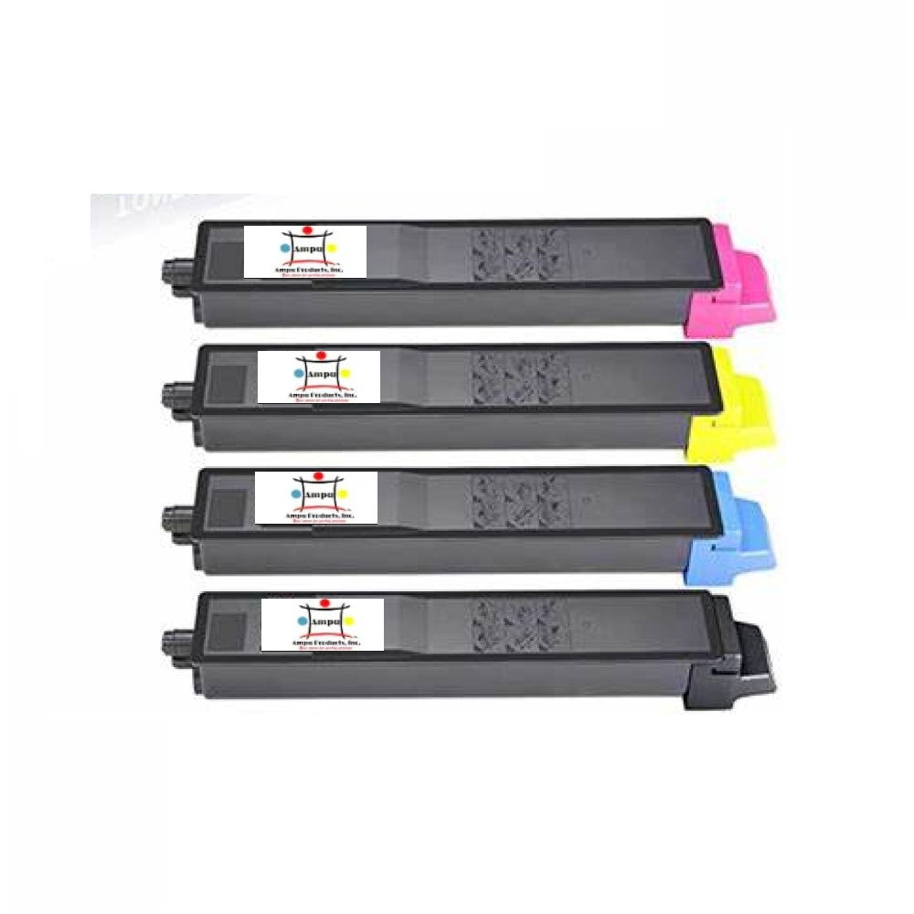 Ampuproducts Compatible Toner Cartridge Replacement for Copystar TK8317C; TK8317M; TK8317Y; TK8317K (TK-8317C; TK-8317Y; TK-8317M; TK-8317K) Cyan, Magenta, Yellow, Black (4-Pack)