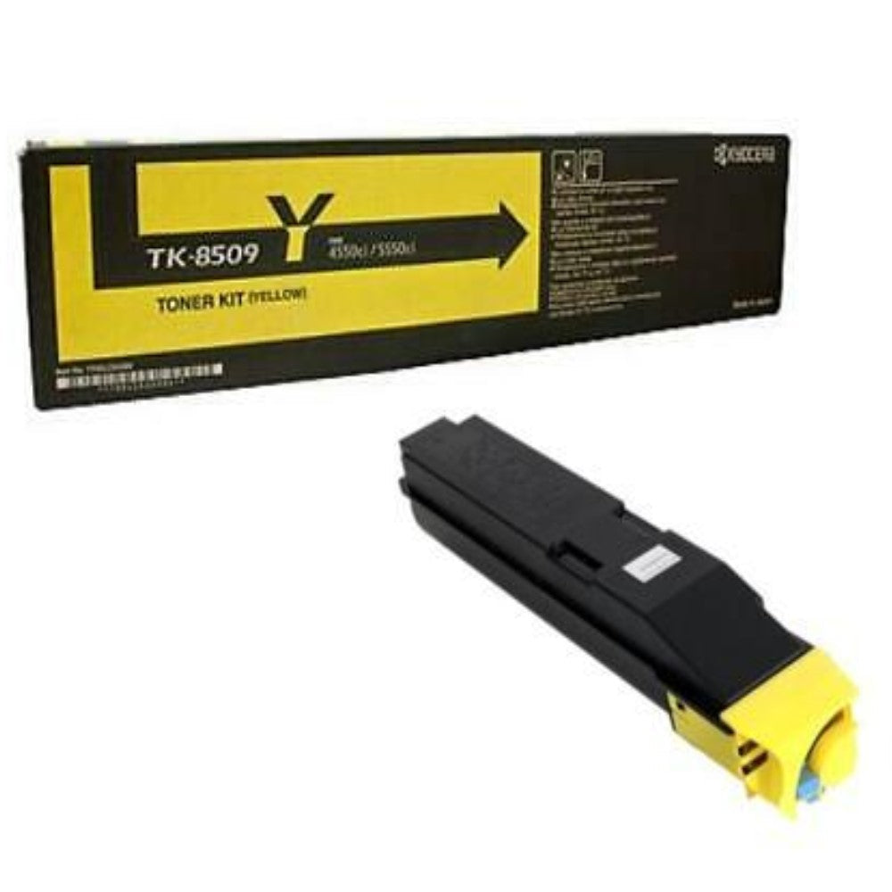 GENUINE KYOCERA 1T02LCAAS0 - TK8509Y TONER CARTRIDGE