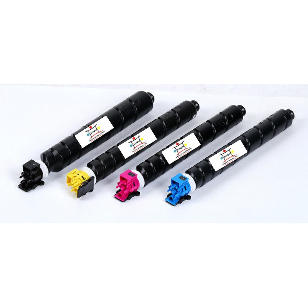 Ampuproducts Compatible Toner Cartridge Replacement for Copystar TK8517K; TK8517C; TK8517M; TK8517Y (TK-8517K, TK-8517M, TK-8517Y; TK-8517C) Black, Cyan, Yellow, Magenta (4 Pack)