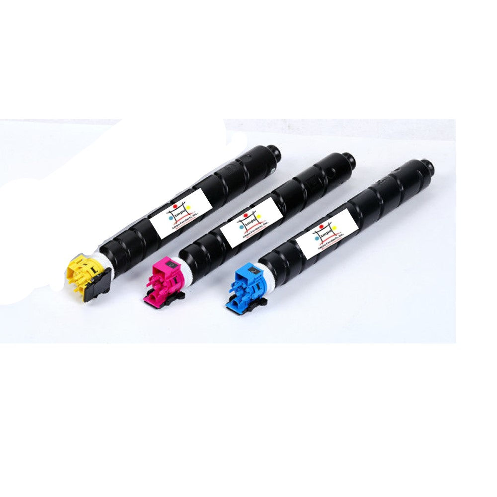 Ampuproducts Compatible Toner Cartridge Replacement for Copystar TK8517C; TK8517M; TK8517Y (TK-8517M, TK-8517Y; TK-8517C) Cyan, Yellow, Magenta (3 Pack)