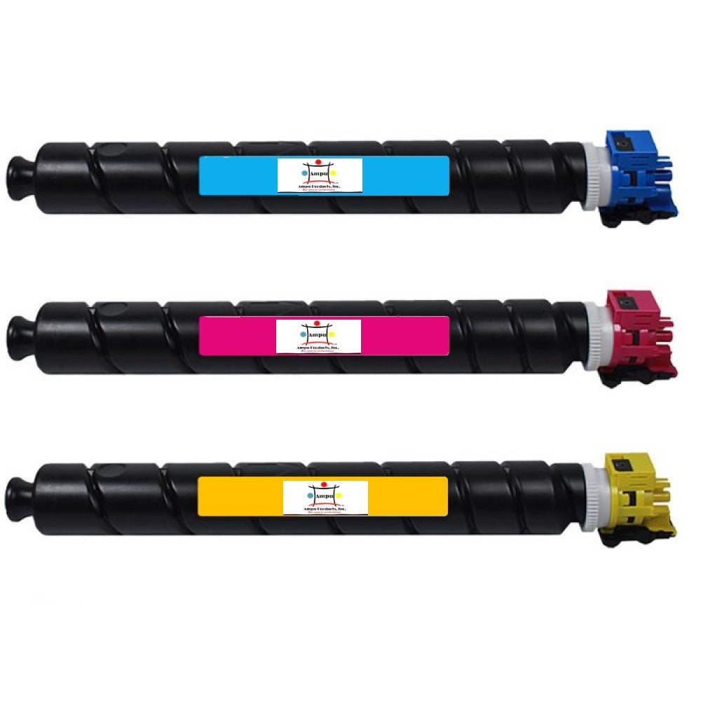 Ampuproducts Compatible Toner Cartridge Replacement for Copystar TK8527C; TK8527M; TK8527Y (TK-8527C; TK-8527Y; TK-8527M) Cyan, Magenta, Yellow (3 Pack)