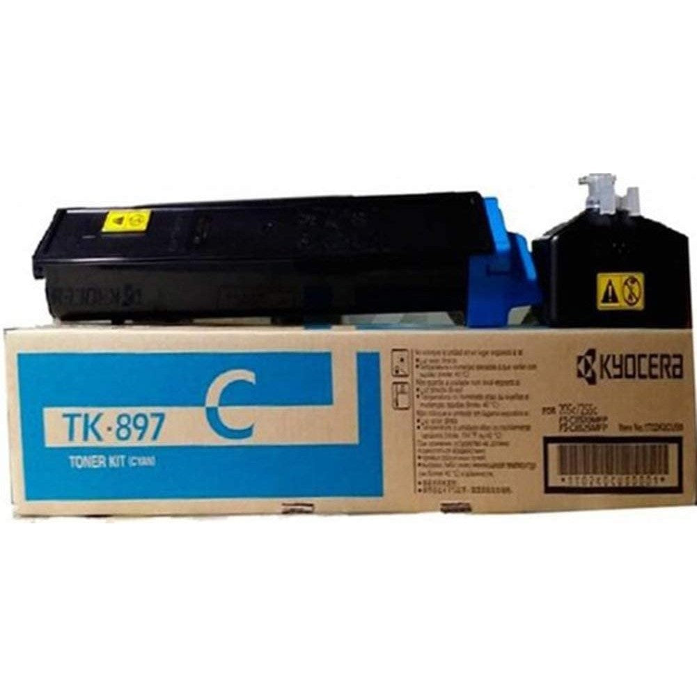 GENUINE KYOCERA 1T02K0CUS0 - TK897C TONER CARTRIDGE