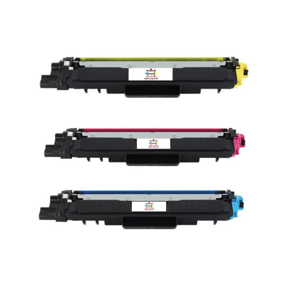 Ampuproducts Compatible Toner Cartridge Replacement for BROTHER TN227C, TN227M, TN227Y (TN-227C, TN-227M, TN-227Y) High Yield Cyan, Magenta, Yellow (3-Pack)