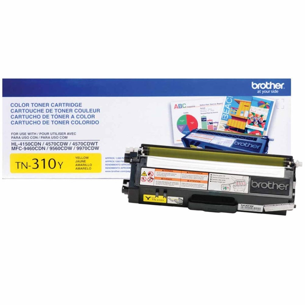 GENUINE BROTHER TN310Y TONER CARTRIDGE