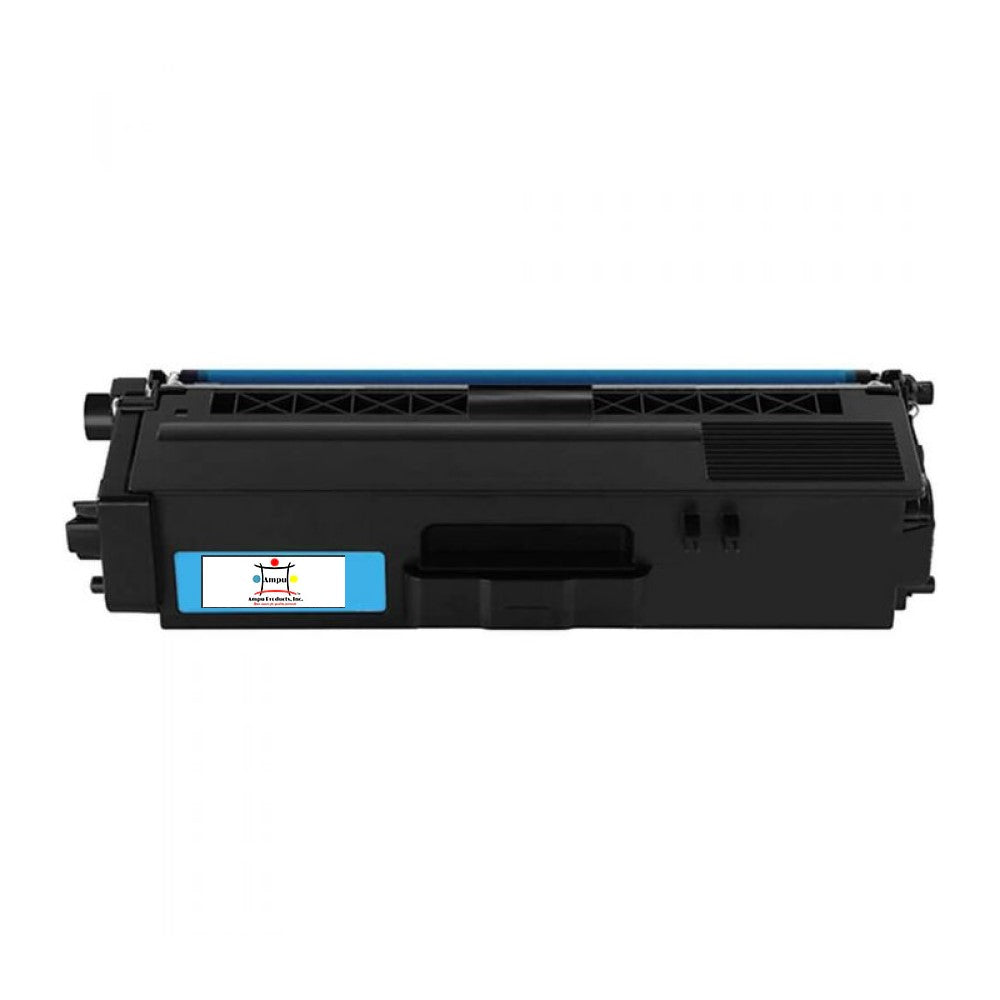Ampuproducts Compatible Toner Cartridge Replacement for BROTHER TN339C (TN-339C) Super High Yield Cyan (6K YLD)