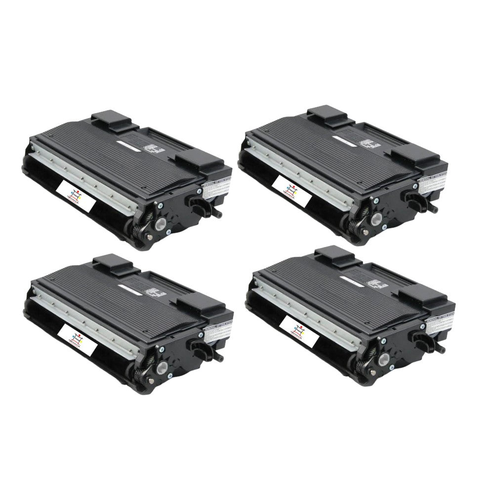 Ampuproducts Compatible Toner Cartridge Replacement for BROTHER TN670 (TN-670) Black (4-Pack)