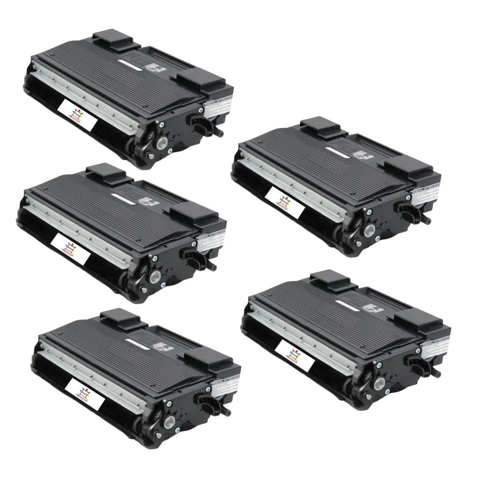 Ampuproducts Compatible Toner Cartridge Replacement for BROTHER TN670 (TN-670) Black (5-Pack)