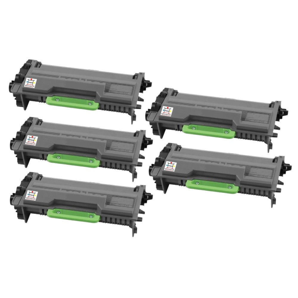 Ampuproducts Compatible Toner Cartridge Replacement for BROTHER TN880 (TN-880) Super High Yield Black (5-Pack)