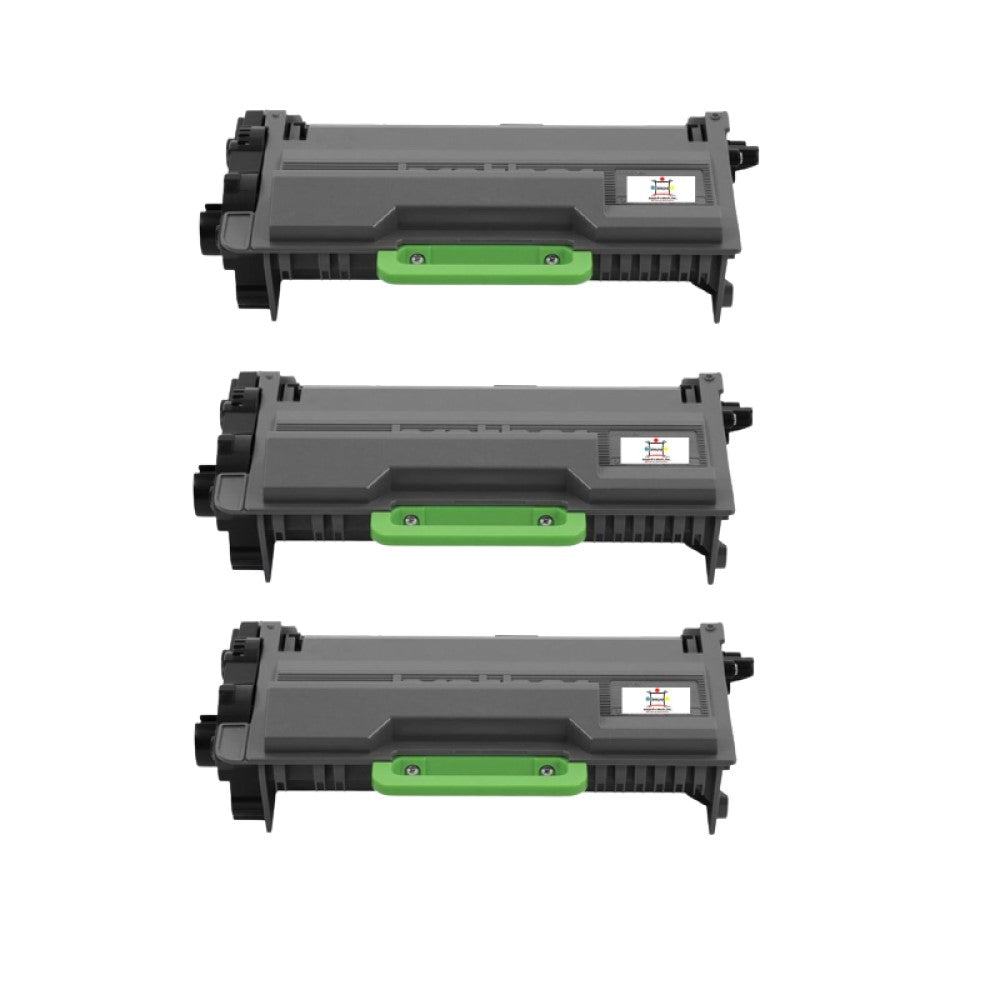 Ampuproducts Compatible Toner Cartridge Replacement for BROTHER TN890 (TN-890) Ultra High Yield Black (3-Pack)