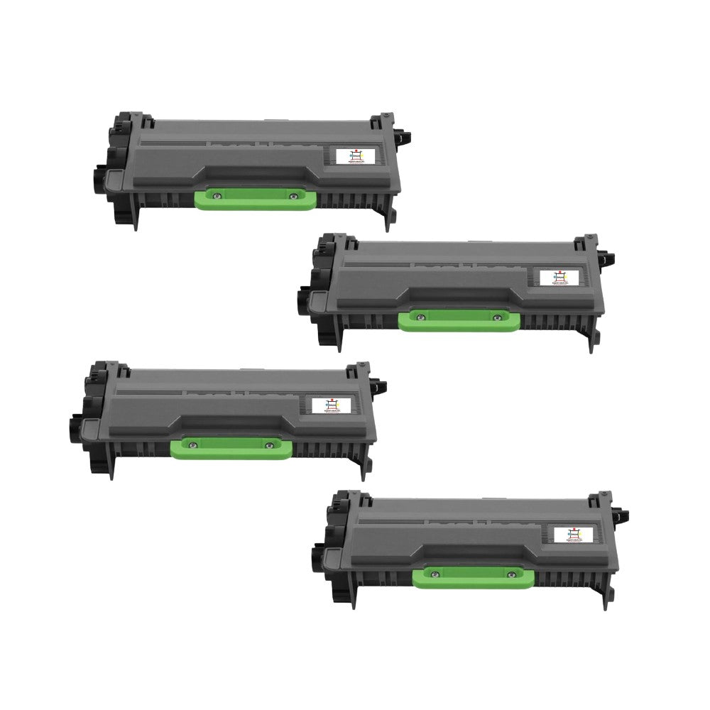 Ampuproducts Compatible Toner Cartridge Replacement for BROTHER TN890 (TN-890) Ultra High Yield Black (4-Pack)