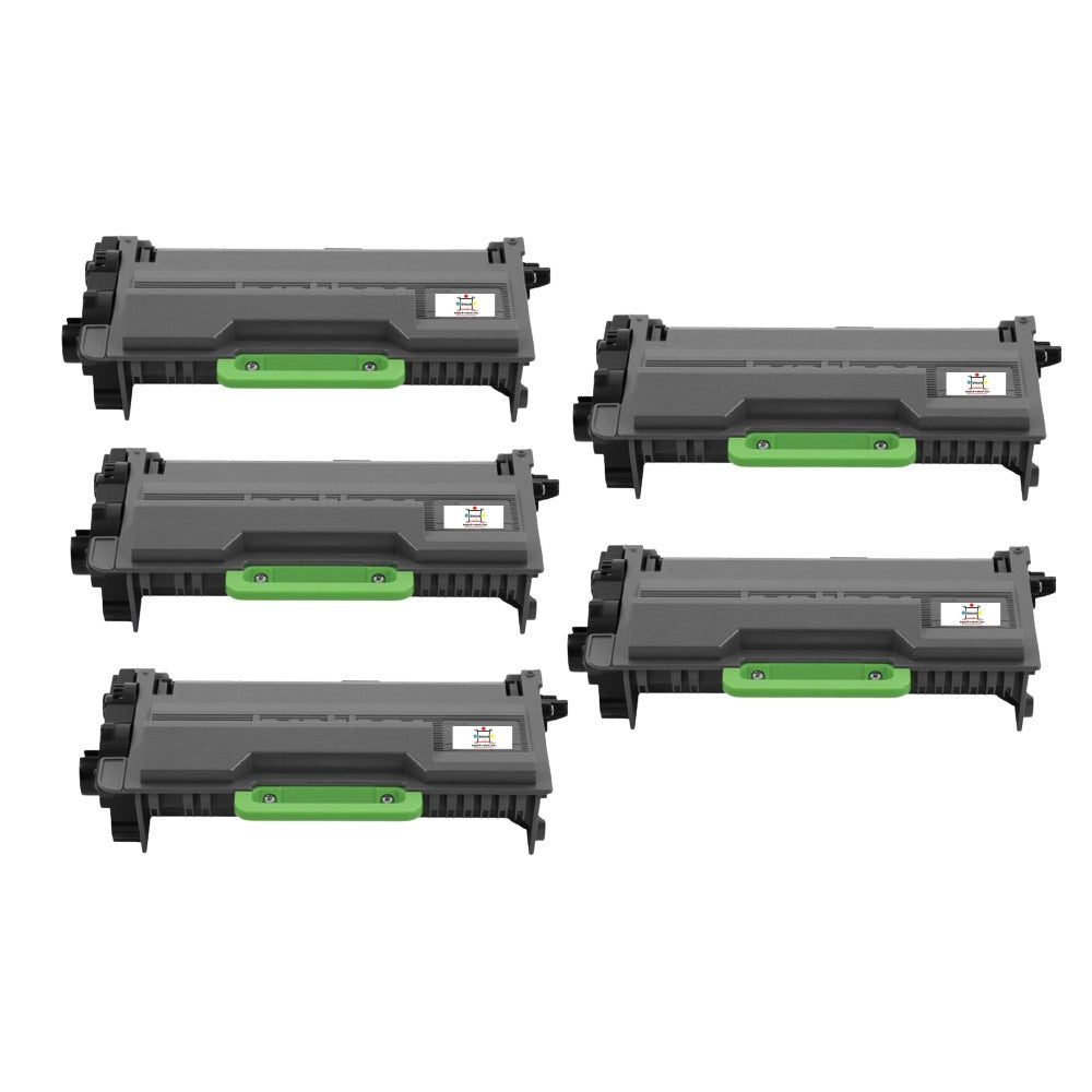 Ampuproducts Compatible Toner Cartridge Replacement for BROTHER TN890 (TN-890) Ultra High Yield Black (5-Pack)