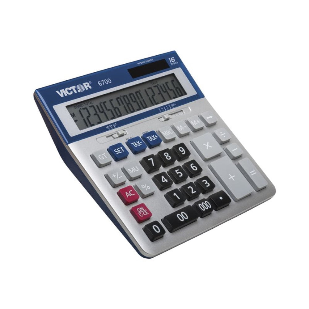 VCT6700 VICTOR 6700 16 DIGIT EXTRA LARGE DESKTOP CALC